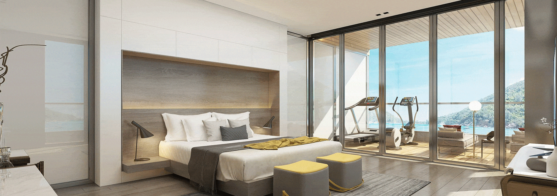 Nuvéo smart film — glass switching from opaque to transparent