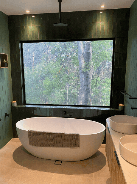 Smart film in a luxury ensuite